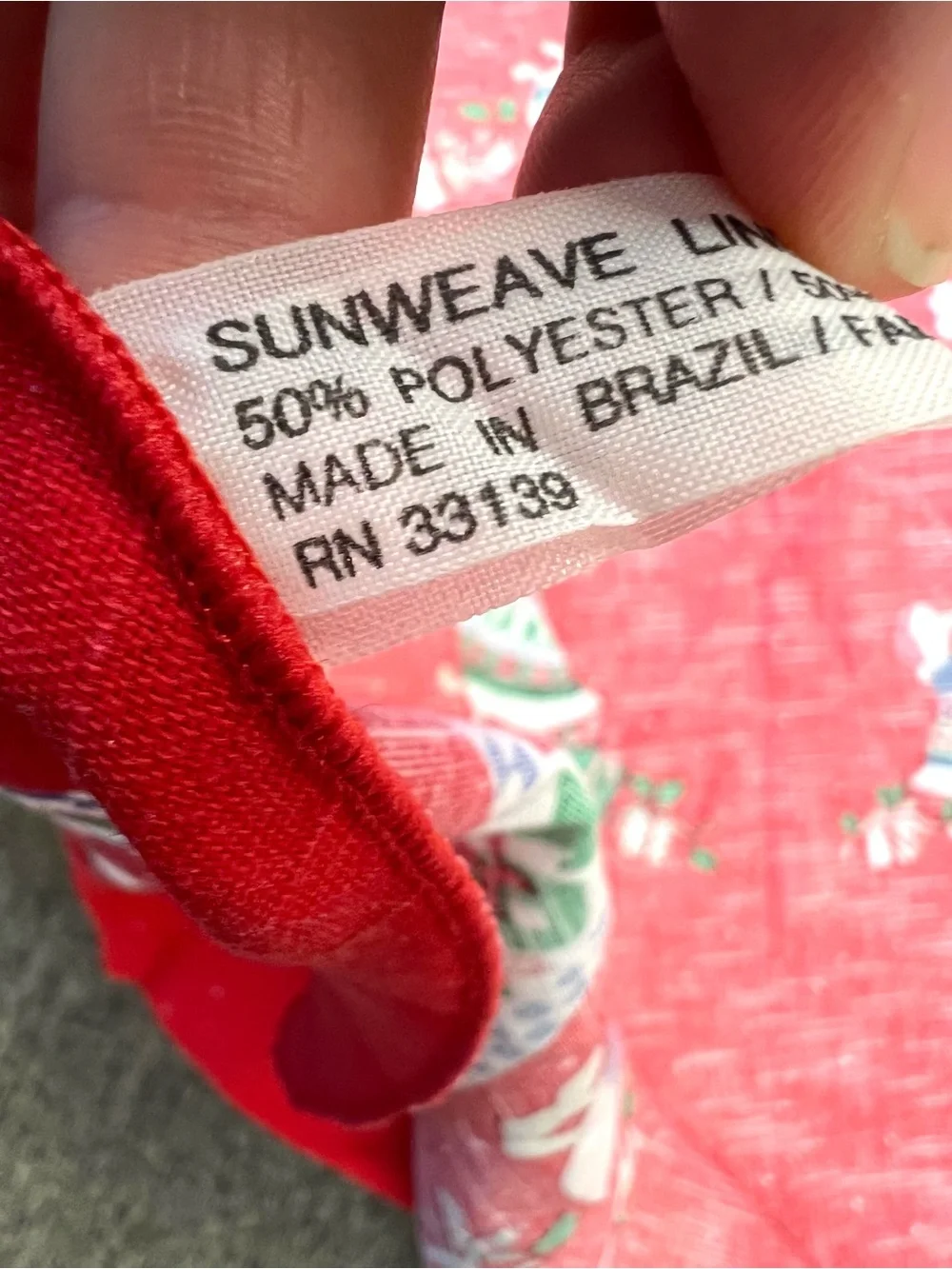 Sunweave Round Festive Country Goose Tablecloth Christmas 68”x68” Cottagecore